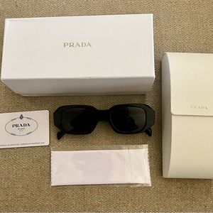 Black Prada Symbole Sunglasses